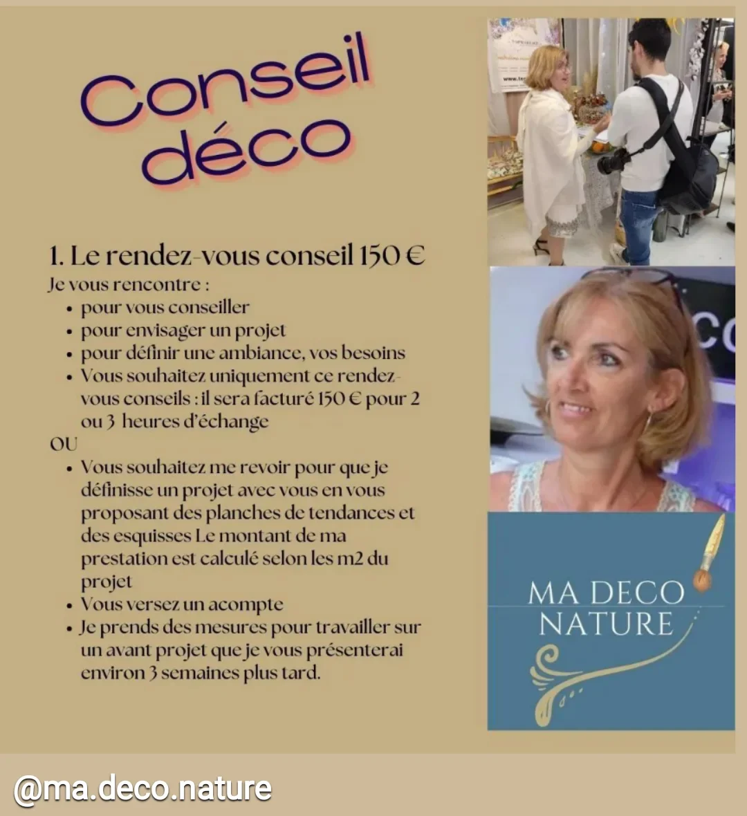 Conseil pour la décoration