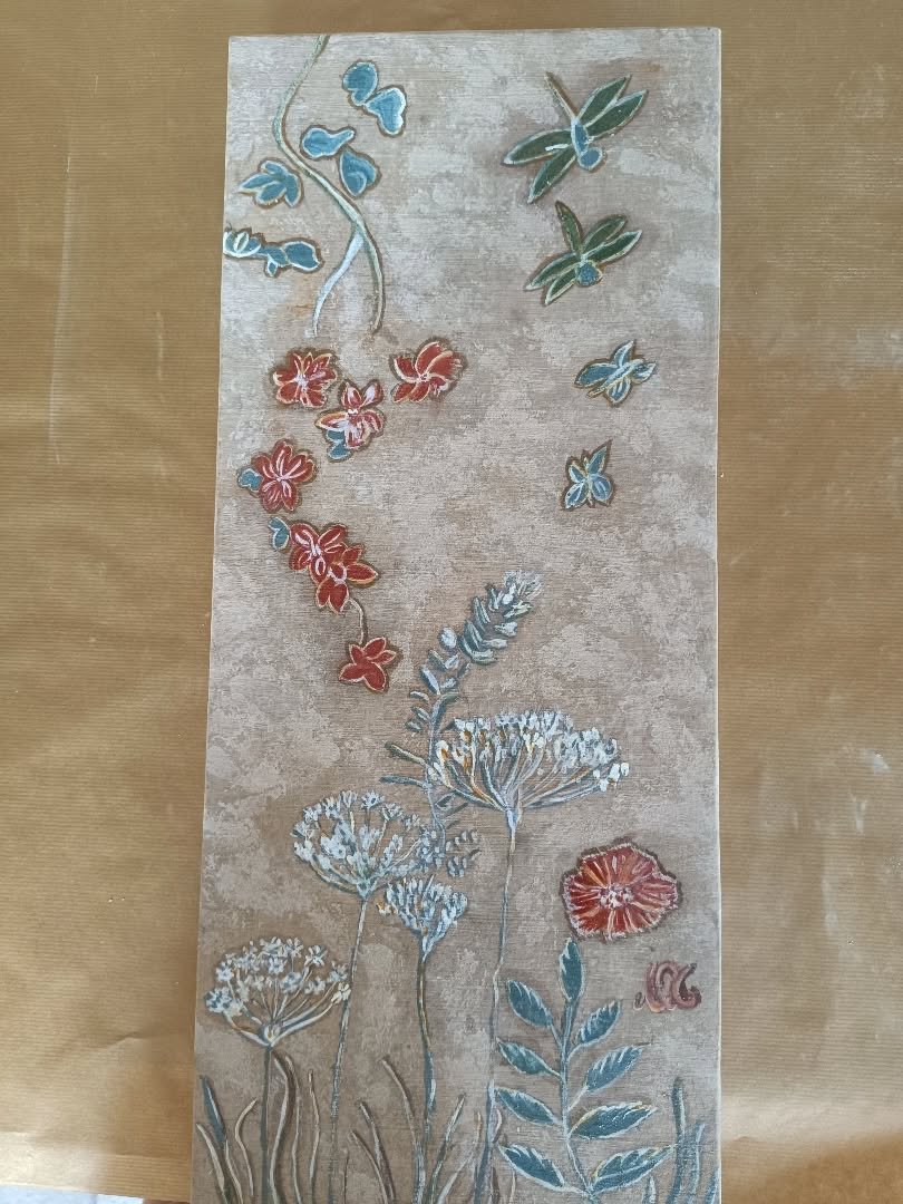 peinture sur bois