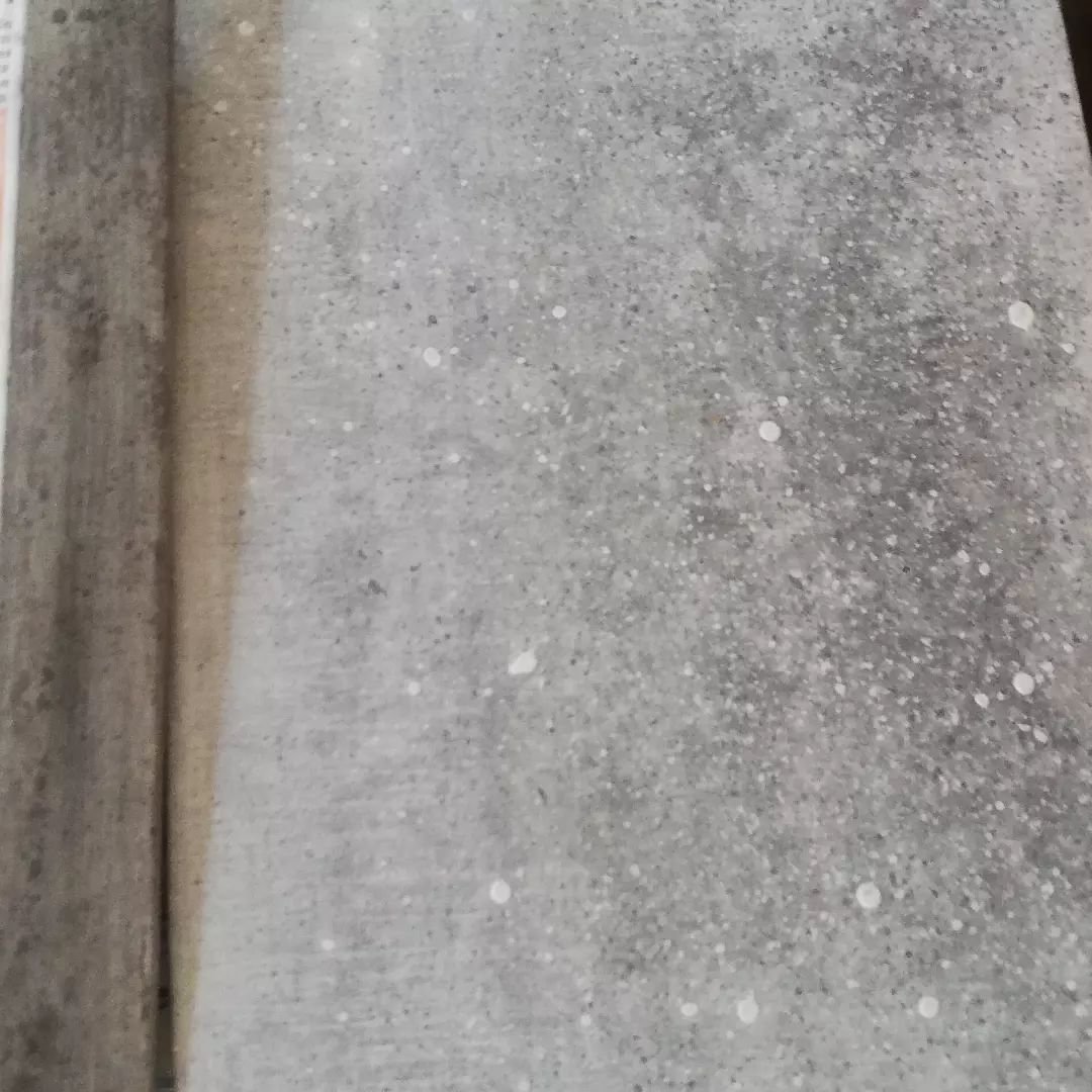 Peinture effet de matière zinc