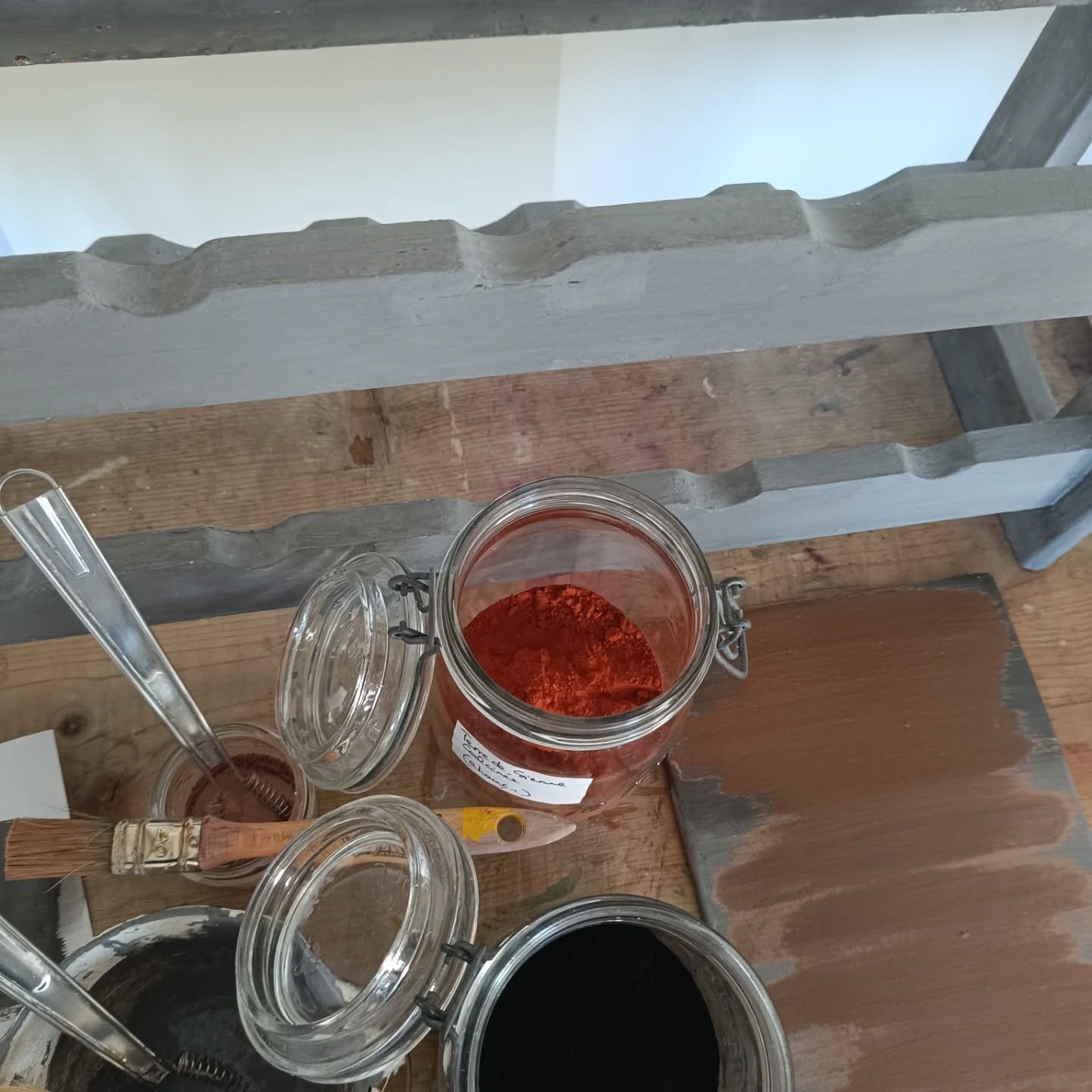 Casier à bouteilles avant relooking