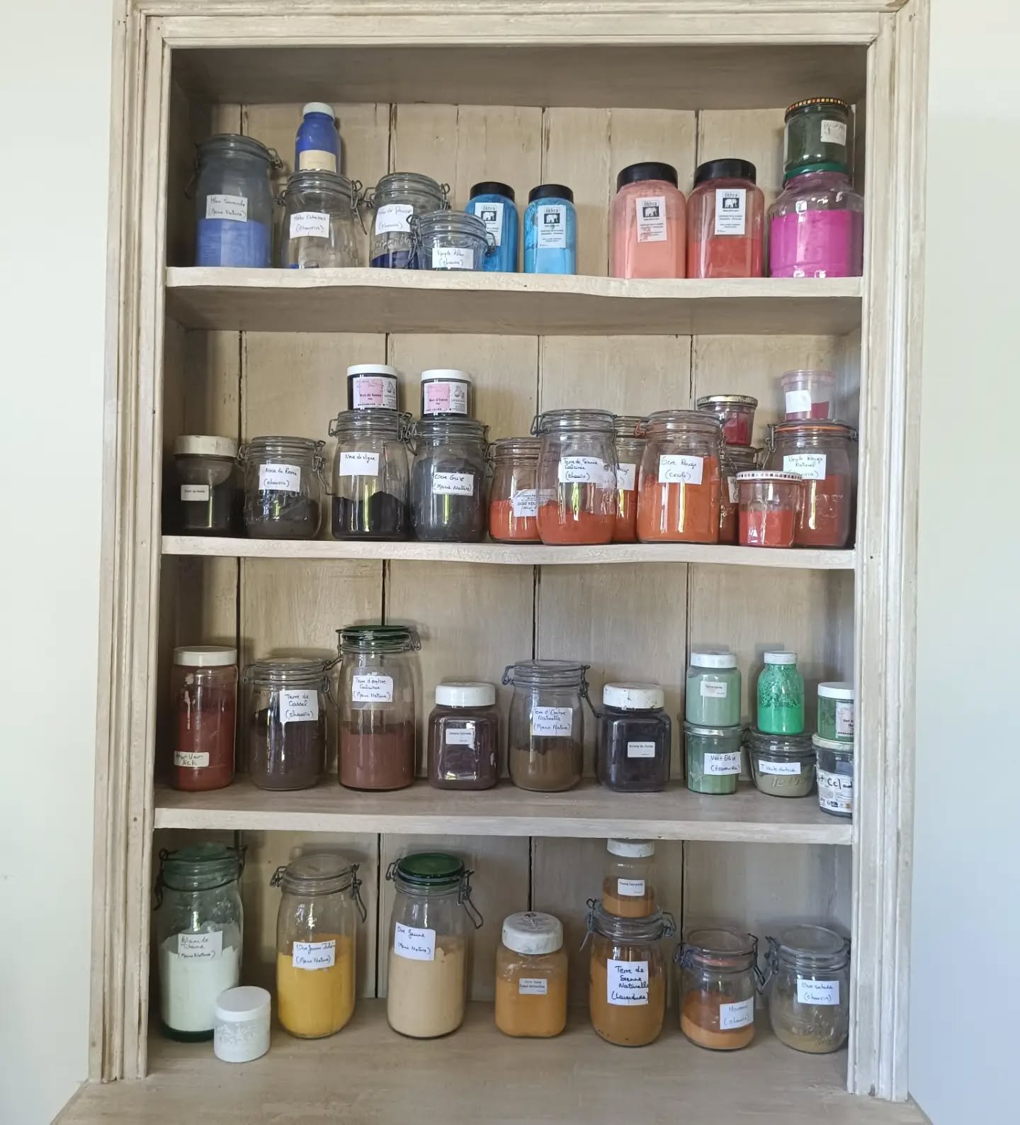 Les pigments et ocres de Provence
